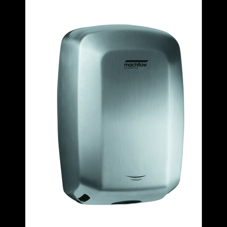 SANIFLOW MACHFLOW HAND DRYER - SATIN STAINLESS STEEL M09ACS-UL